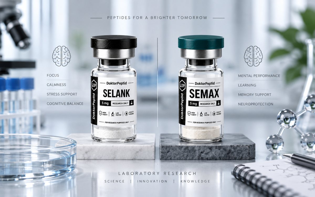 Selank a Semax porovnanie pre laboratórny výskum