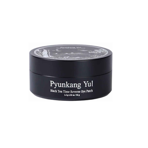 Pyunkang Yul Black Tea Time Reverse hydrogélové očné náplasti, 60 ks