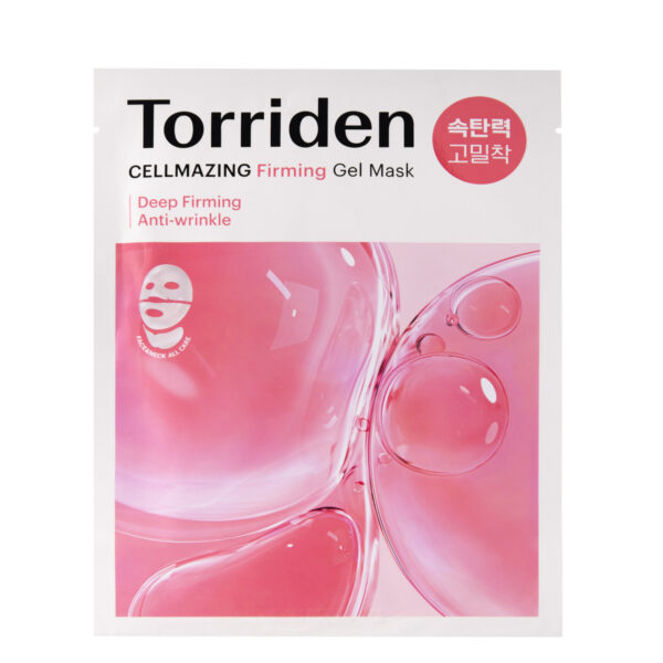 Torriden Cellmazing Firming Gel Mask – spevňujúca gélová maska s kolagénom a peptidmi
